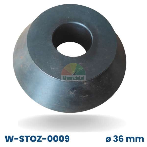 Metal wheel balancer cone with 36mm diameter, largest size, range 9.3cm - 13.7cm