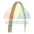 Yellow wheel balancer motor belt 93cm with 1.2 cm width
