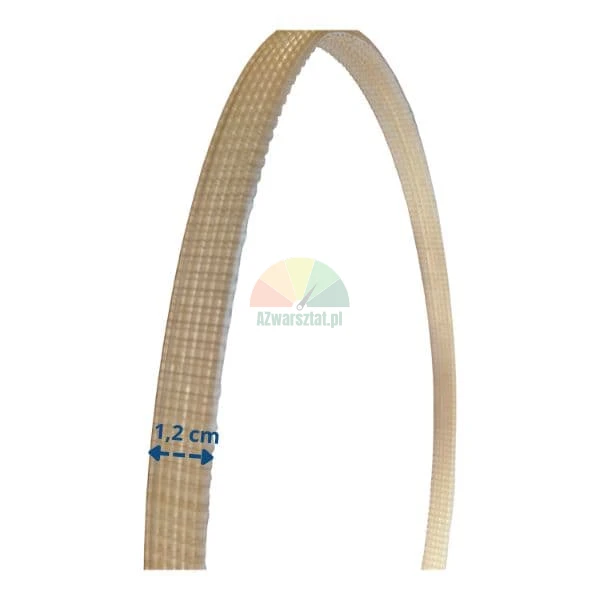 Yellow wheel balancer motor belt 93cm with 1.2 cm width
