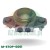 Metal mounting foot bracket M-STOP-0001 with two set screws and side mounting bolts.