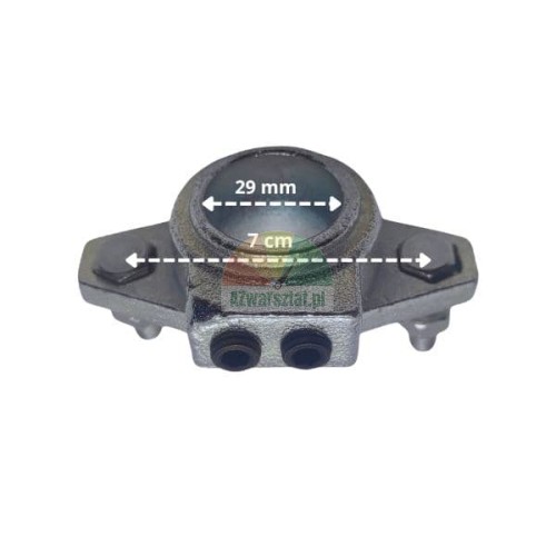 Mounting foot holder with dimensions 29 mm and 7 cm