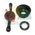 Quick-release nut for wheel balancer with pressure cup and spacer ring