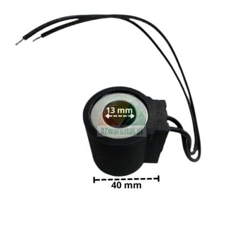 DC24V solenoid coil with 13mm and 40mm diameters
