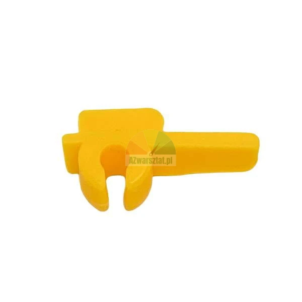 Yellow plastic clip for tile leveling system