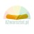 Yellow chevron-shaped pad or component on a white background.