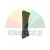 Black plastic finishing element with a curved shape.