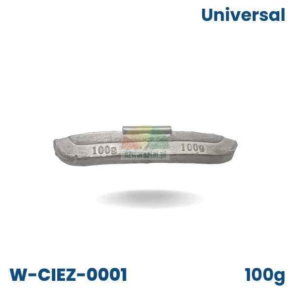 100g universal clip-on wheel balance weight