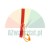 Red emergency signal whistle with an orange lanyard on a white background.