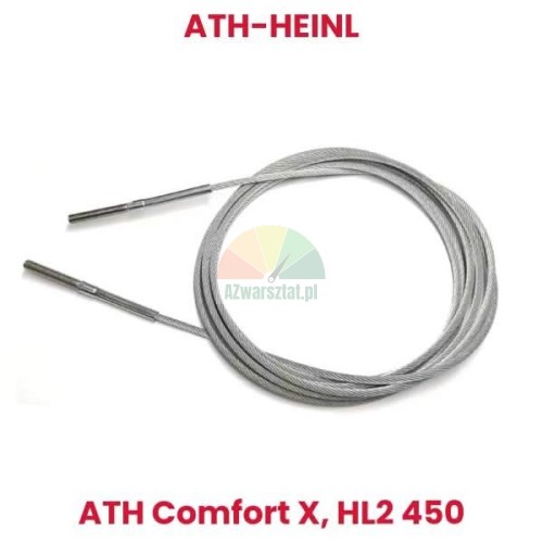 Steel cable replacement for ATH-Heinl Comfort X, HL2 450 lift with threaded ends