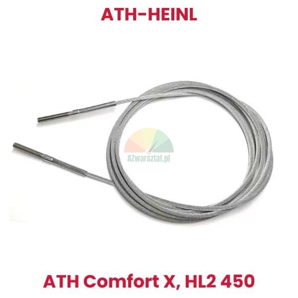 Steel cable replacement for ATH-Heinl Comfort X, HL2 450 lift with threaded ends