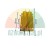 Two gold wheel balancer brake resistors 100W 10 Ohm with dimensions