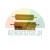 Two gold 100W 10 Ohm aluminum housed power resistors with heat sink fins.