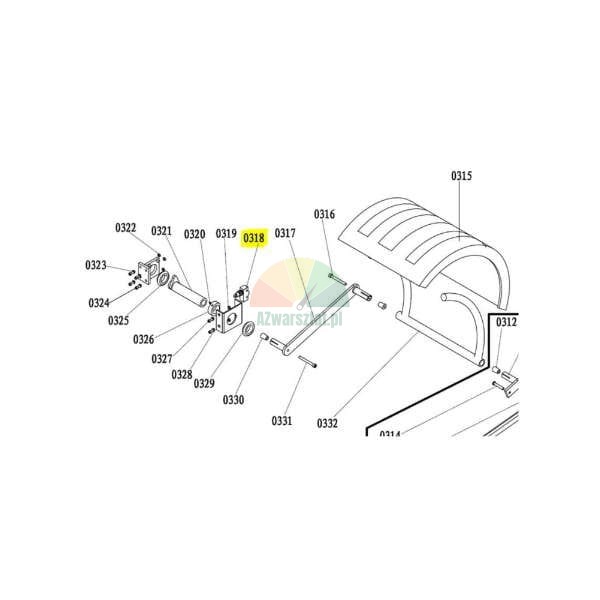 Wheel balancer hood limit microswitch (Z-15GQ22-B)