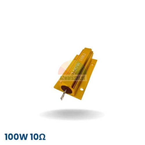 Gold aluminum brake resistor for wheel balancer 100W 10 Ohm