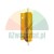 Gold aluminum housed power resistor 100W 10RJ with heat sink fins