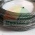 Set of four coiled steel wire ropes.