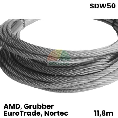 Steel cable for SDW50 four-post lift (11.8m)