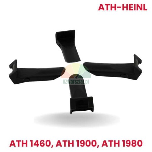 Set of four plastic jaw protectors for ATH-Heinl tire changer models ATH 1460, ATH 1900, and ATH 1980.