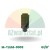 Black plastic pneumatic silencer with G1/8 inch thread