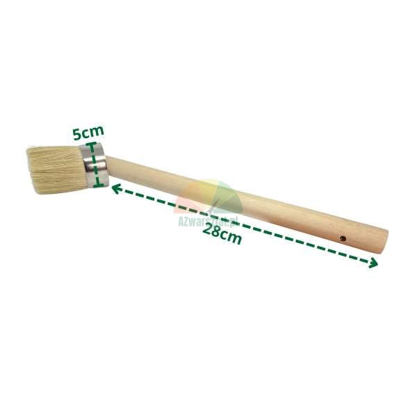 Tire mounting paste brush 50mm with 28cm handle