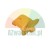 Yellow plastic part with a mounting hole.