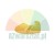 Yellow plastic element with a curved shape on a white background.