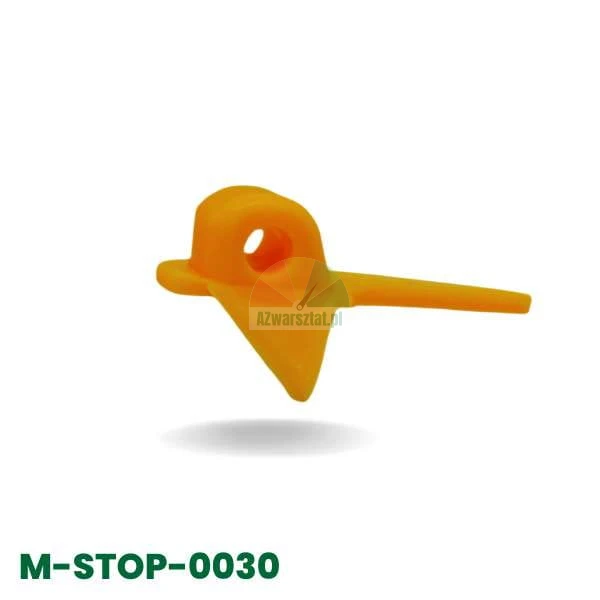 Plastic protector for mounting head type J, yellow - model M-STOP-0030