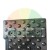 Black anti-slip rubber mat with raised studs and mounting holes.