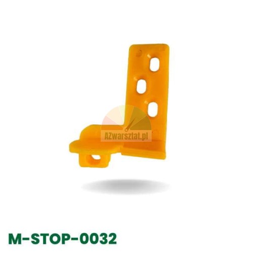 Plastic cover for mounting foot type R, yellow protective insert for tire changer