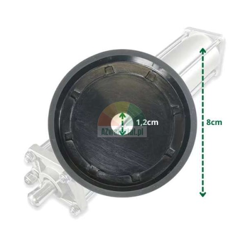 80mm piston for clamp cylinder or arm tilt, 1.2cm hole
