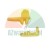 Two yellow plastic automotive clips for interior trim or upholstery shown on a plain white background.