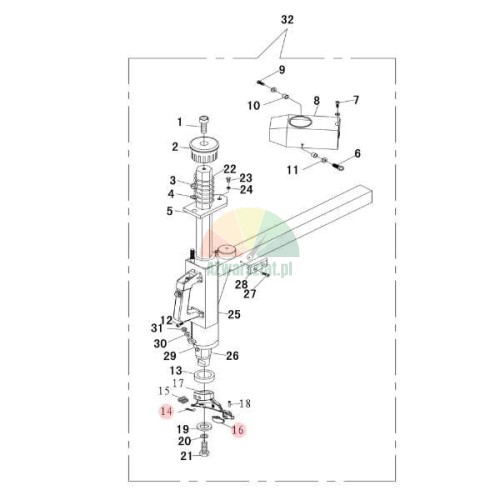 Plastic protective set for ATH-Heinl mounting head M32, M52, M72 schema