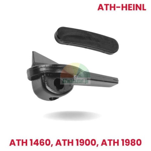 Set of black plastic protection inserts for mounting head of ATH-Heinl tire changers models ATH 1460, ATH 1900, and ATH 1980.