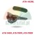 Set of black plastic protection inserts for mounting head of ATH-Heinl tire changers models ATH 1460, ATH 1900, and ATH 1980.