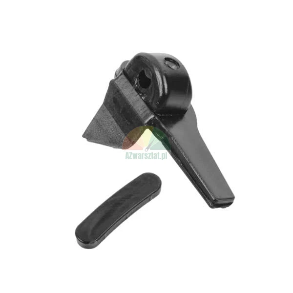 Black replacement part for window handle mechanism with rubber gasket