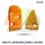 Orange replacement foot protector for Evert tire changer models B897V, BP889NV/390H, BP896.