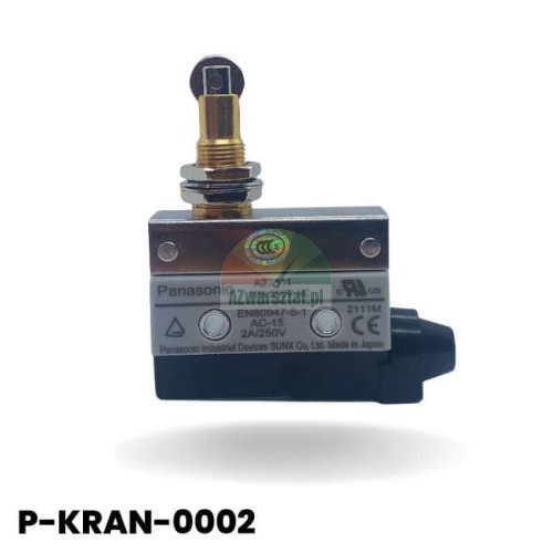 Panasonic AZ7311 limit switch with roller plunger, 10A 250V AC