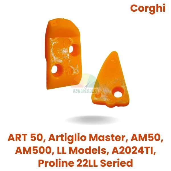 Corghi replacement: orange demount head protector for ART 50, Artiglio Master, AM50, AM500, LL Models, A2024TI, Proline 22LL Series