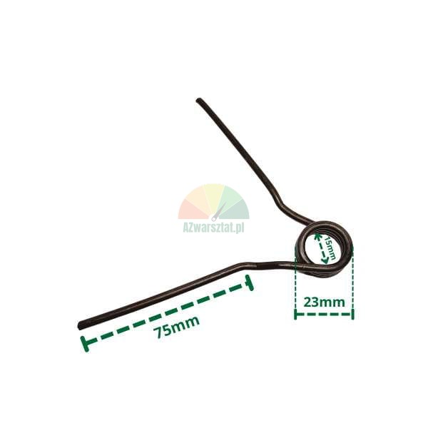 Tire changer rotation switch spring 23mm