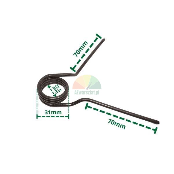31mm direction change spring