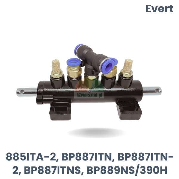 Pneumatic pedal valve for tire changer jaws Evert 885ITA-2, BP887ITN, BP887ITN-2, BP887ITNS, BP889NS/390H