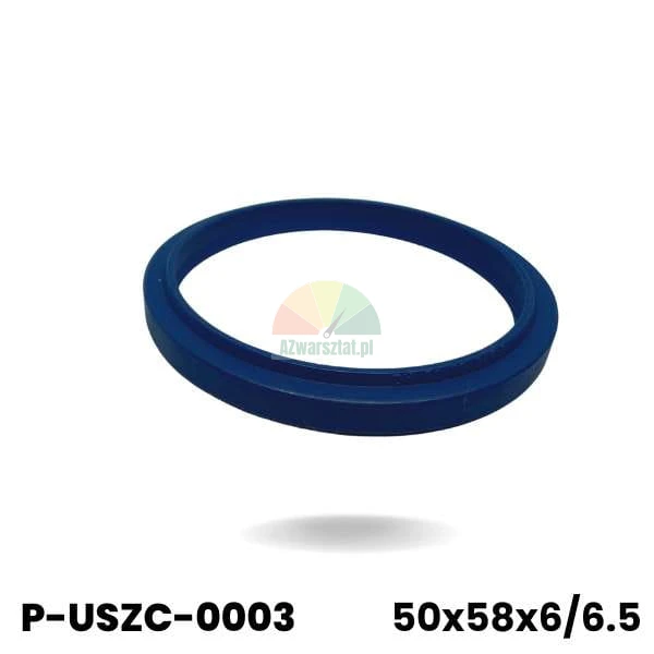 Hydraulic cylinder seal 50x58x6/6.5 blue