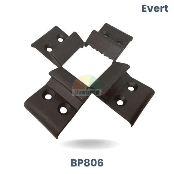 Set of 4 black protective jaw covers for Evert BP806 tire changer