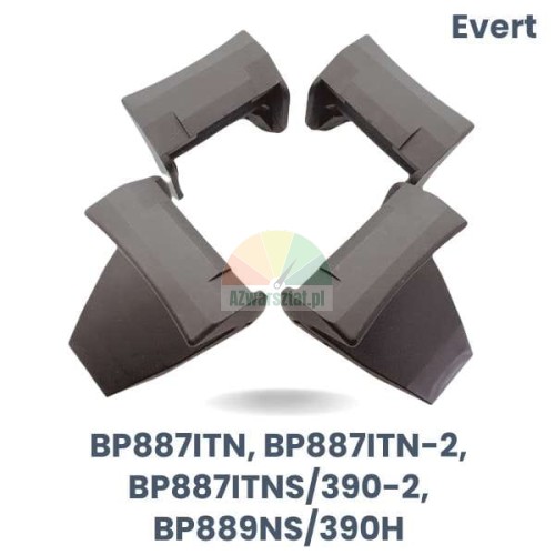 Set of 4 plastic jaw covers for Evert tire changer models BP887ITN BP887ITN-2 BP887ITNS/390-2 BP889NS/390H.