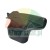 Black plastic interior trim part, likely a car door pocket or storage compartment.
