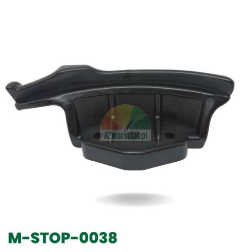 Low composite mounting head with reinforcement for tire changer, black.