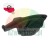Black plastic sliding door guide bracket for a vehicle on a white background with a 24h delivery icon.