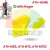 Yellow plastic protection insert set for ATH-Heinl ATH M52, ATH M72, ATH M72Z tire changer with automatic finger.