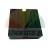 Black rubber jack pad with protective grooves for vehicle lifting.