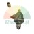 Metal pneumatic valve with a brass silencer and an additional nipple on a white background.
